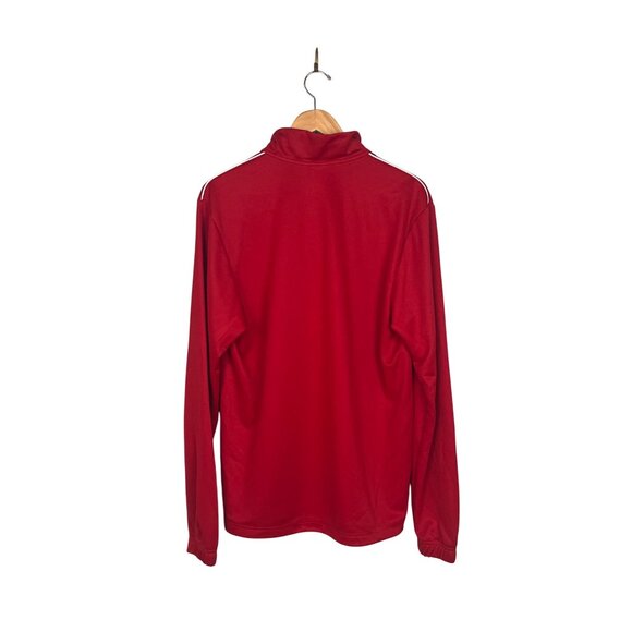 Adidas Atlanta United FC Soccer Futbol 1/4 Quarter Zip Red Pullover Mens Sz. M - Picture 2 of 6
